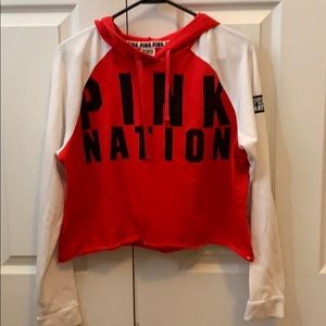 Exclusive PINK Nation Crop